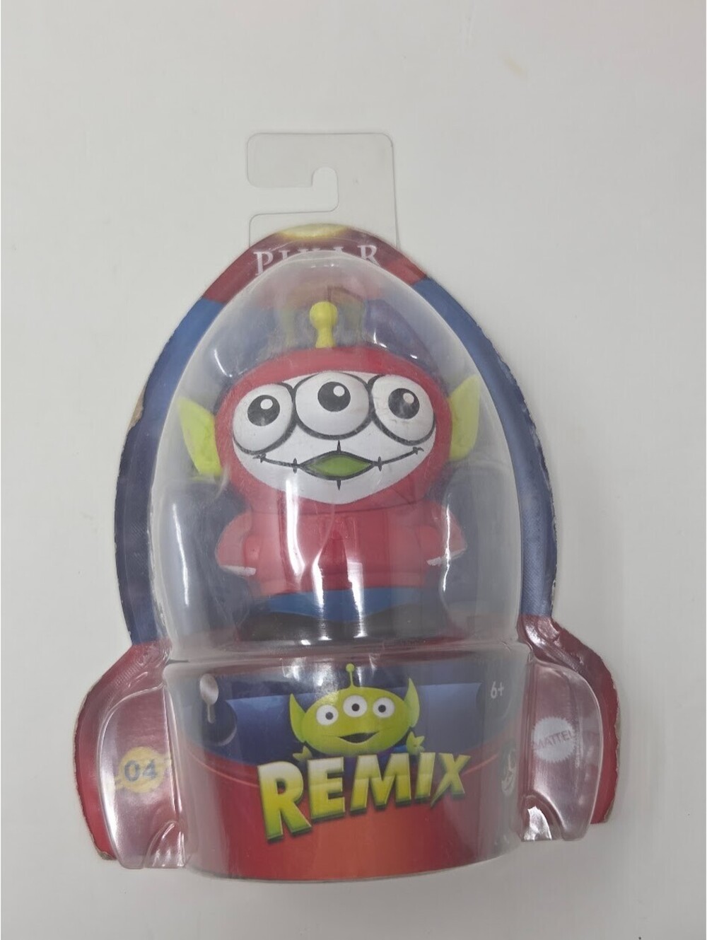 Pixar Remix Red Alien Character Figure Mattel Sealed Collectible Toy
